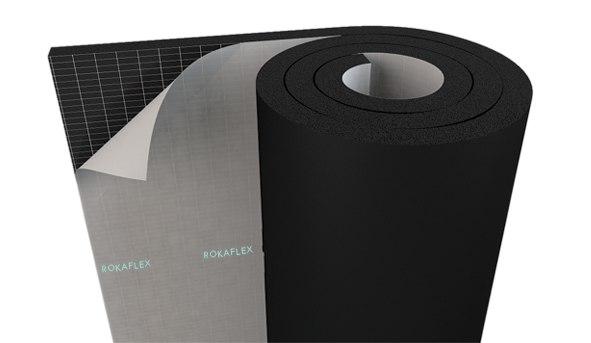 9 * 1000 KY резиновый элостомерный рулон самоклеящийся (1рулон =20м2) / (9*1200 KY 1рулон =24м2)